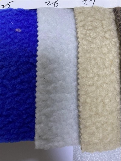 DG-LXF 精品羊羔絨  克重：380g/m²  幅寬：160CM 成份：100%Polyester   細節-10